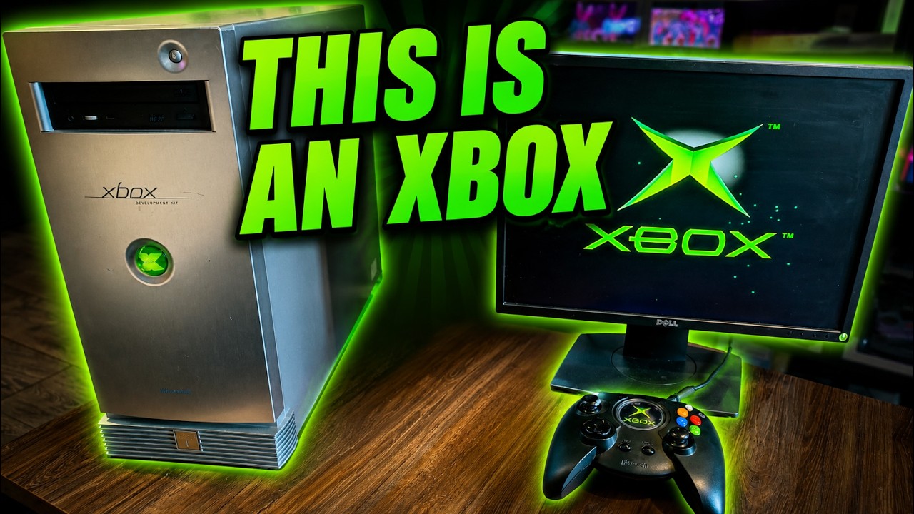 Look what this old Xbox Alpha Tower Development Kit can do!